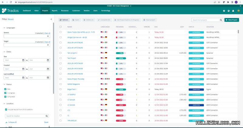 helloworld翻译术语库管理保证品牌翻译一致性 段落插图 1